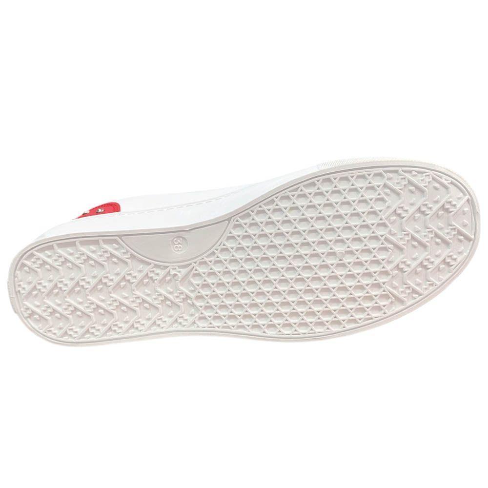 Zapatillas Niña Disney Minnie Mouse Blanca Rojo Moda-2