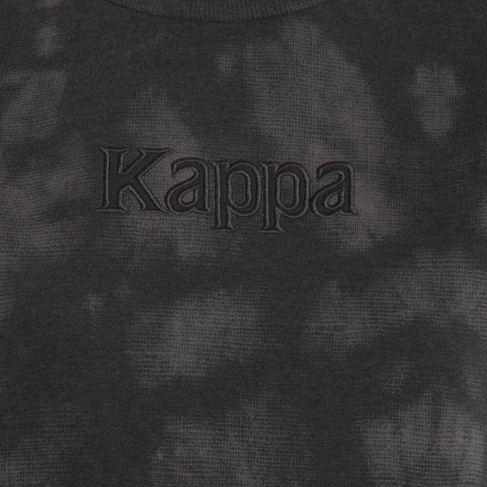 Poleron De Mujer Kappa Crop Smoky Gris-2