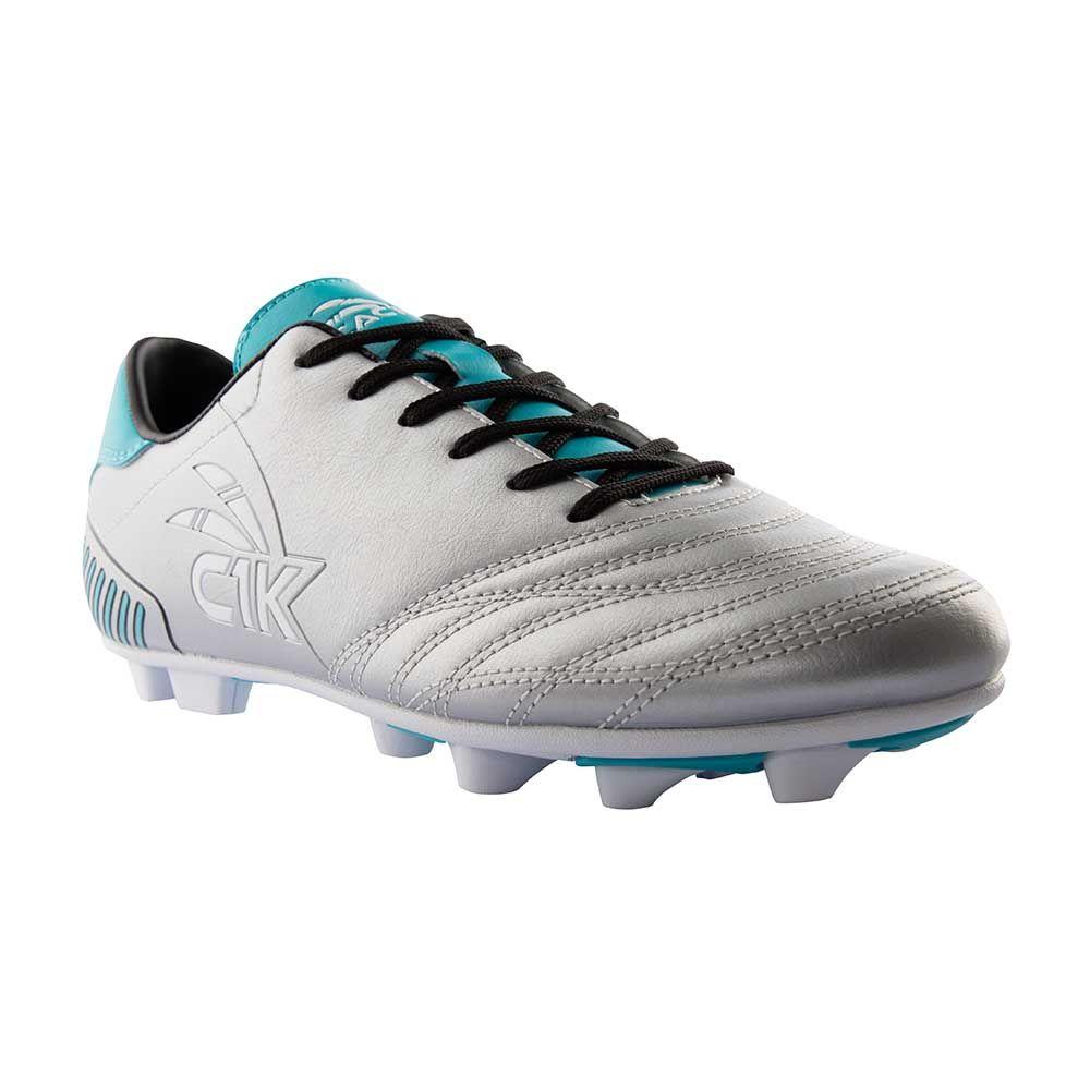 Zapatillas Futbol Plateado Celeste Finta Cac1ke-2