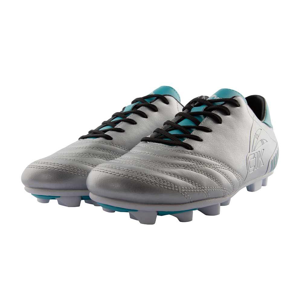 Zapatillas Futbol Plateado Celeste Finta Cac1ke-3