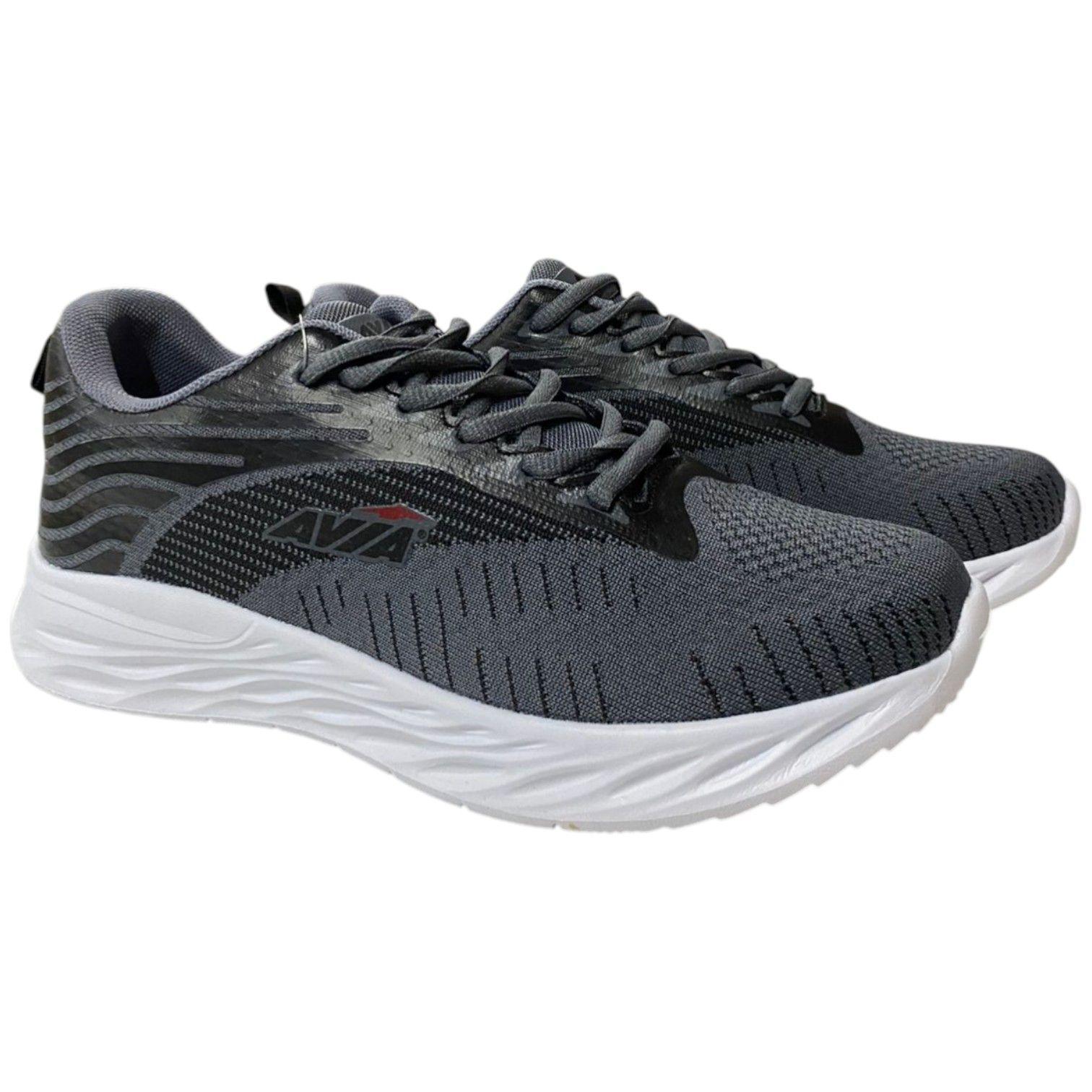 Zapatillas Deportivas Hombre AVIA Hamburg Gris Negro-2