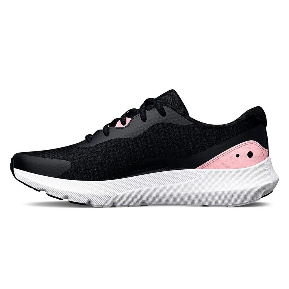 Zapatillas Running Mujer Surge 3 Negro Rosa Under Armour-1