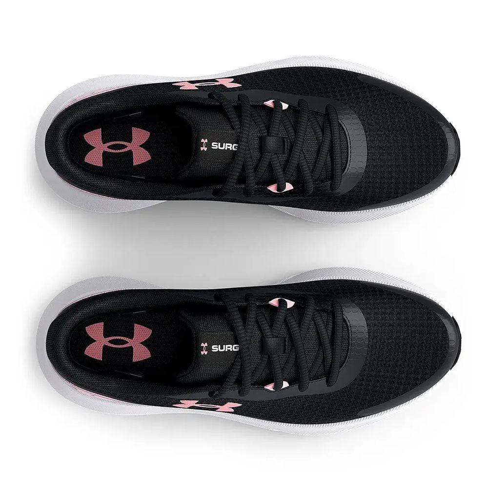 Zapatillas Running Mujer Surge 3 Negro Rosa Under Armour-5