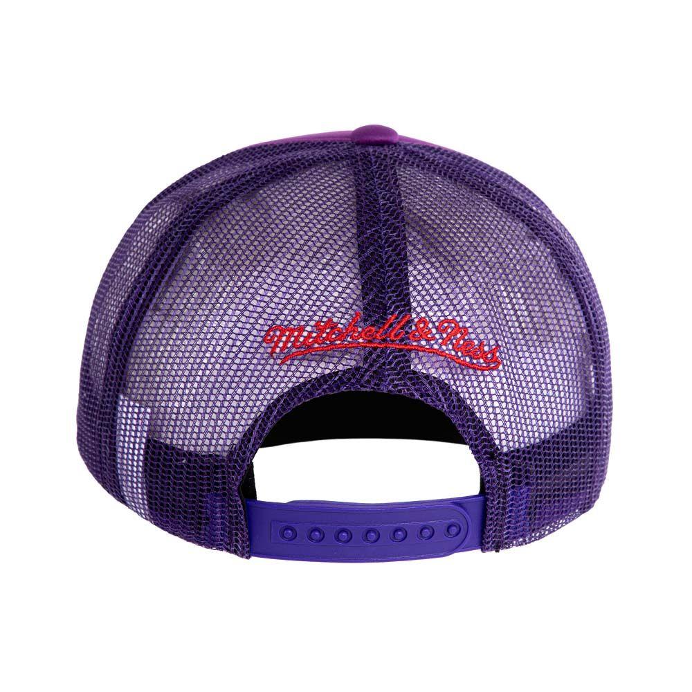 Jockey Gorro Trucker Nba Toronto Raptors Morado Mitchell And Ness-3