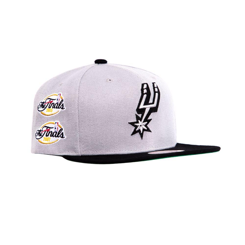 Gorro San Antonio Spurs Finals Gris Mitchell And Ness-1