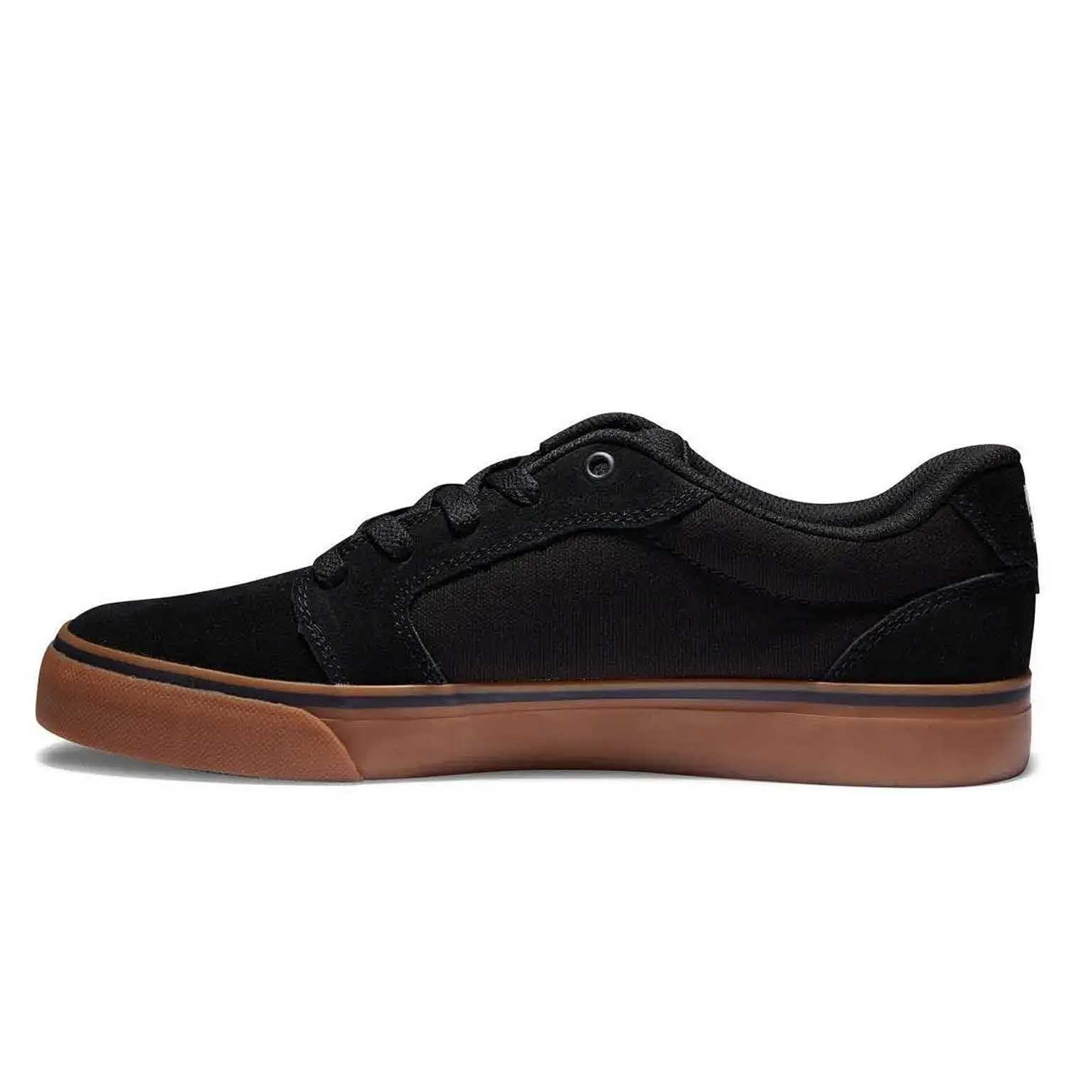 Zapatilla Hombre DC Shoes Anvil Negro Gum-1