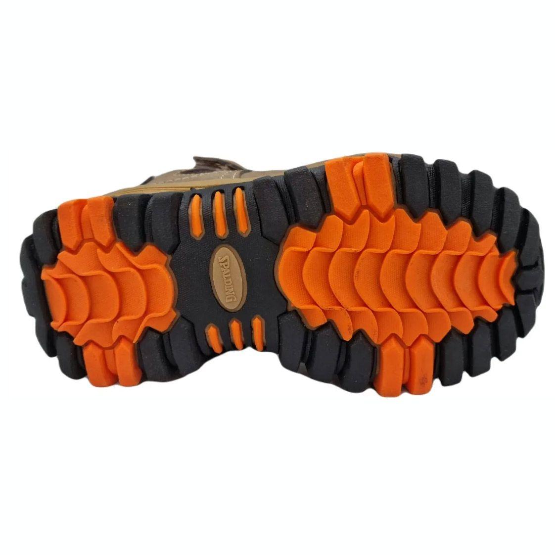 Zapatilla Infantil Outdoor Spalding ZNC1008 Café-2