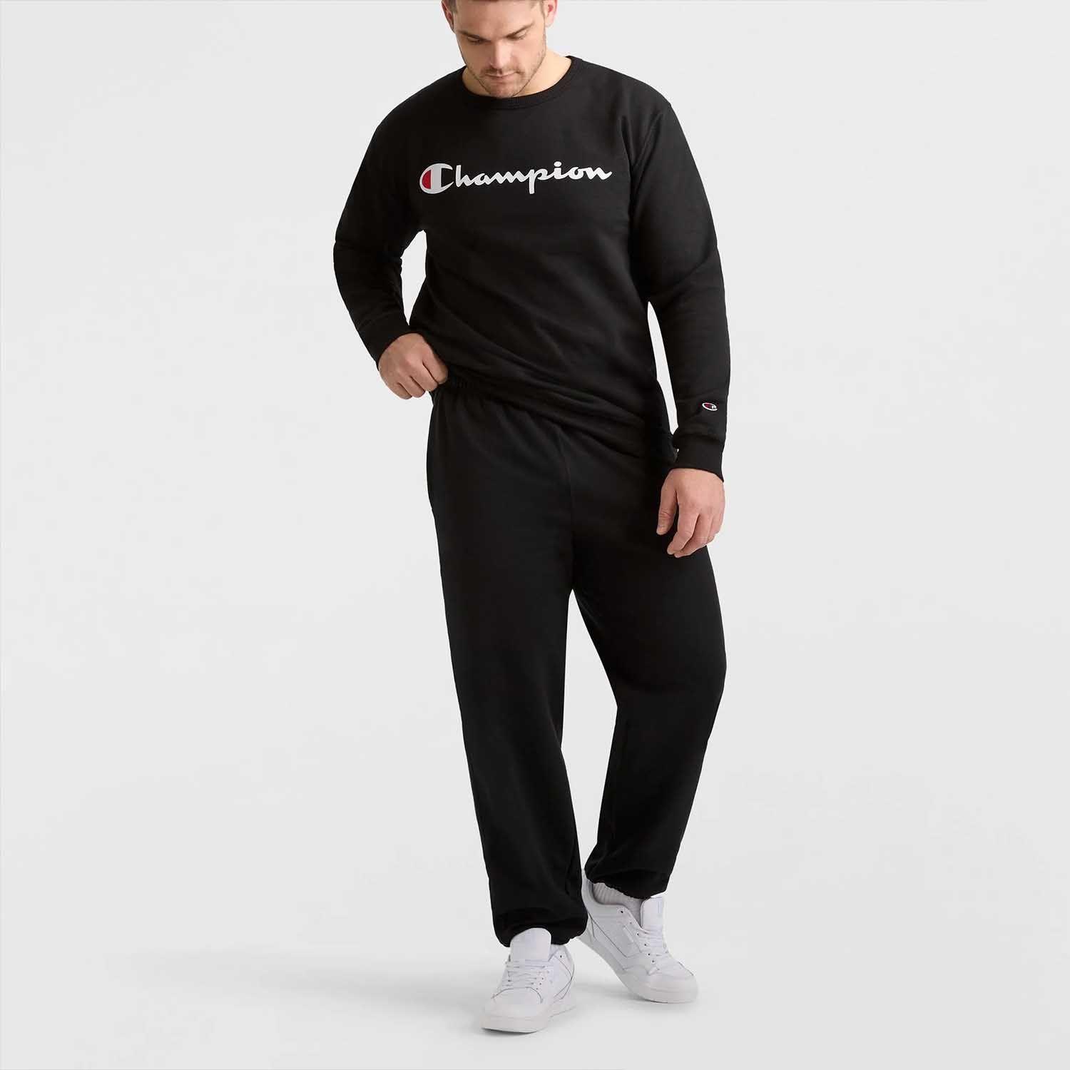 Jogger Hombre Champion Heavyweight Negro-2