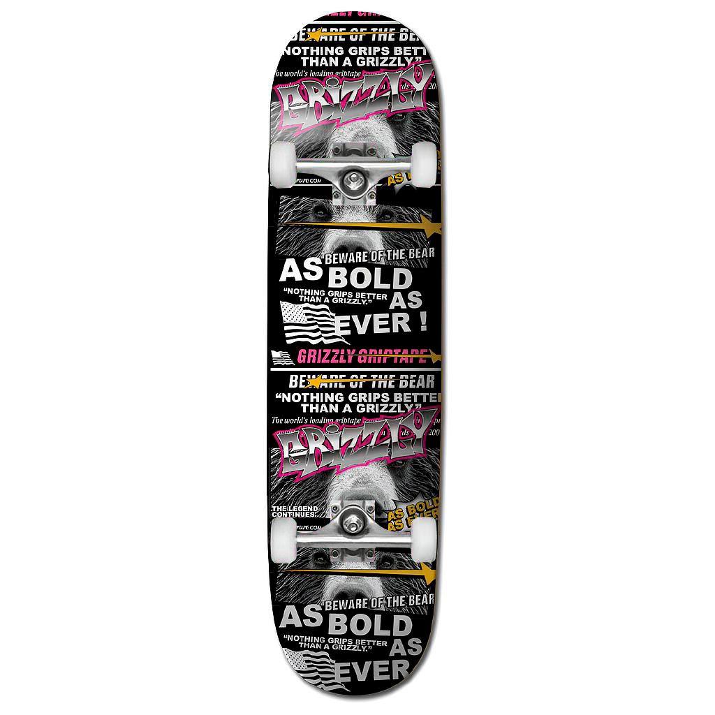 Tabla Skate Completa As Bold As Ever 8.125'' Grizzly Griptape-2
