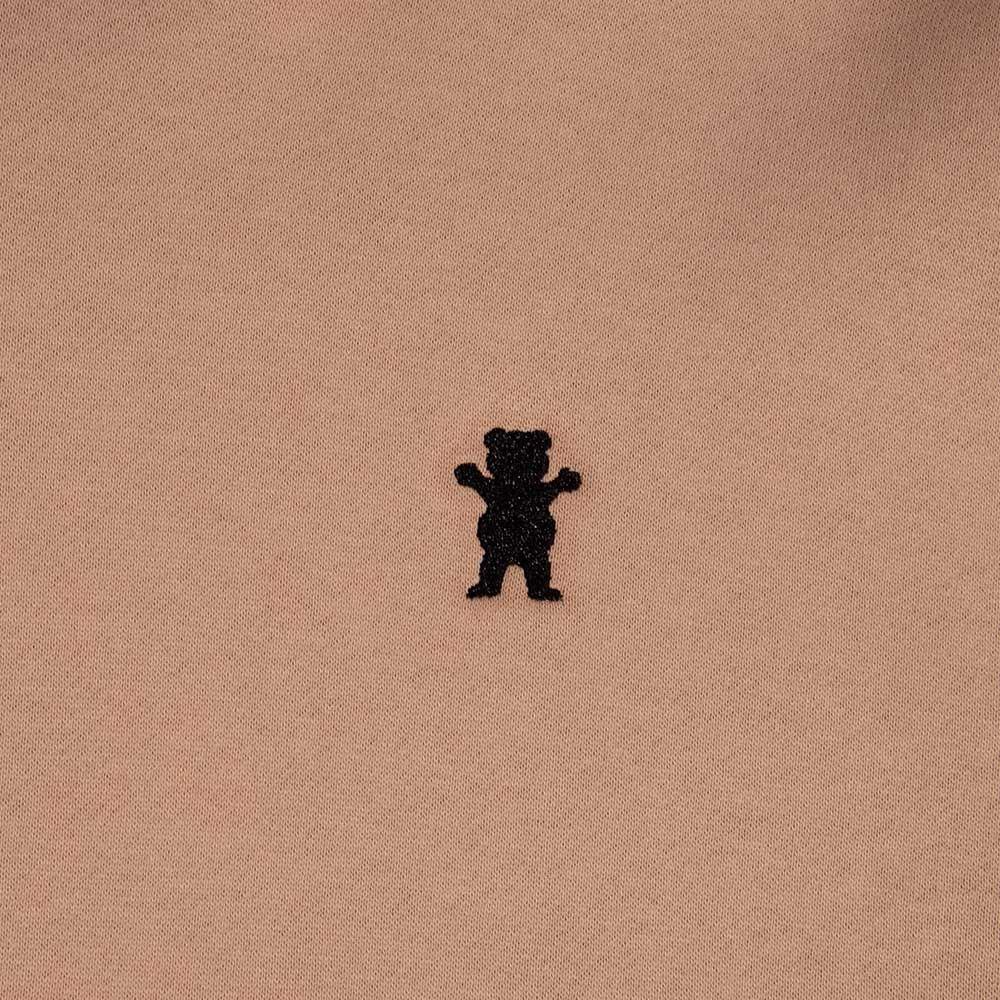 Polerón Hombre Grizzly Griptape Embroidered OG Bear Café Mocca-2