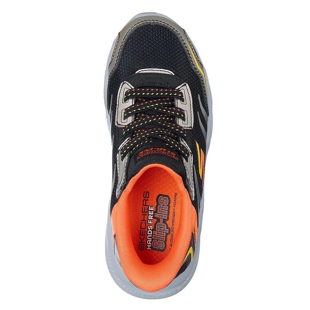 Zapatillas Niño Urbanas Skechers Meteor-Lights Slip-Ins BKSL-3