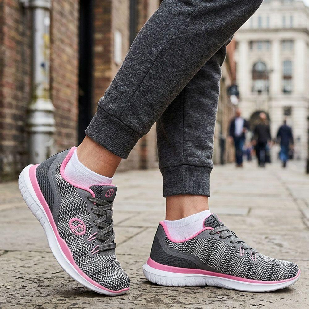 Zapatilla Mujer Urbano Spalding  ZFF2010 Gris-4
