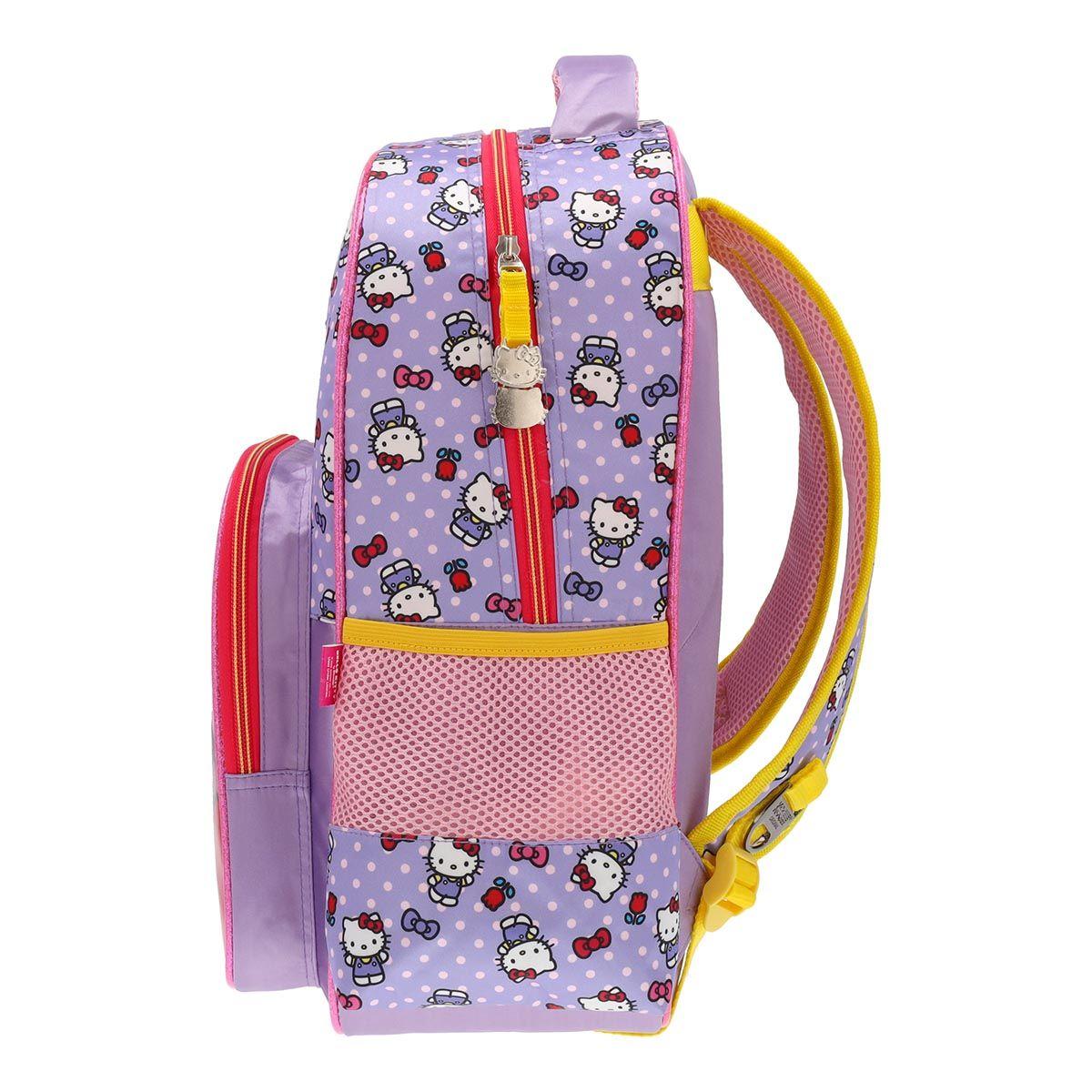 Mochila Hello Kitty Infantil Rojo 14L-6
