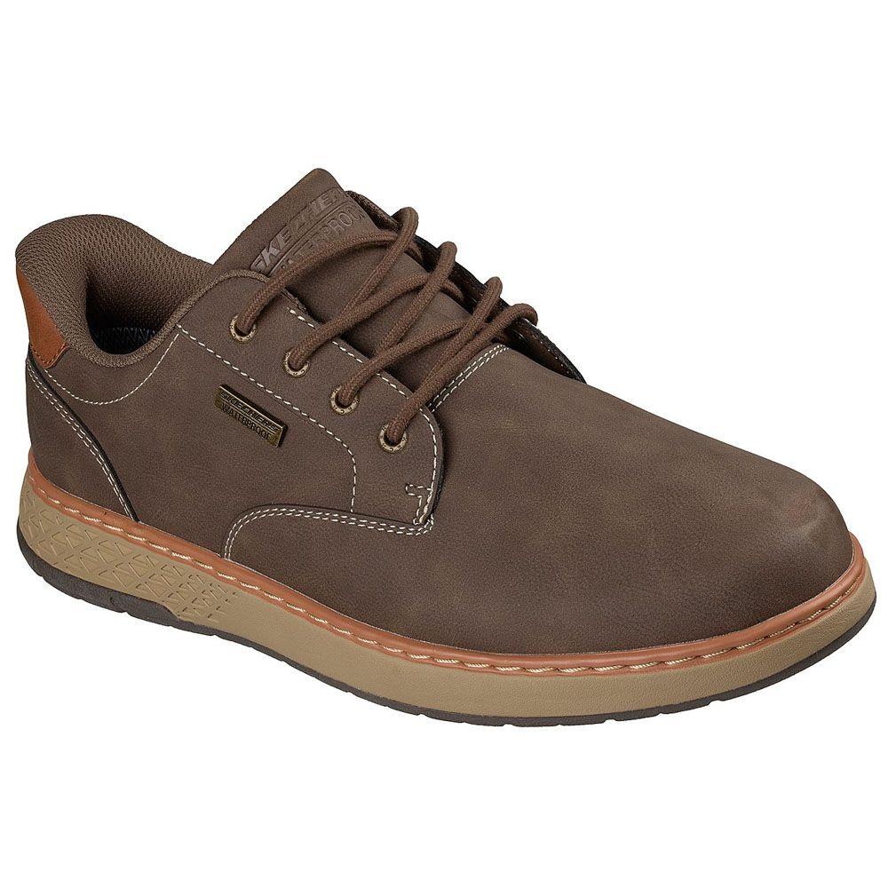 Zapatillas Waterproof Hombre Skechers Garlan Chocolate 205649-CHOC-2