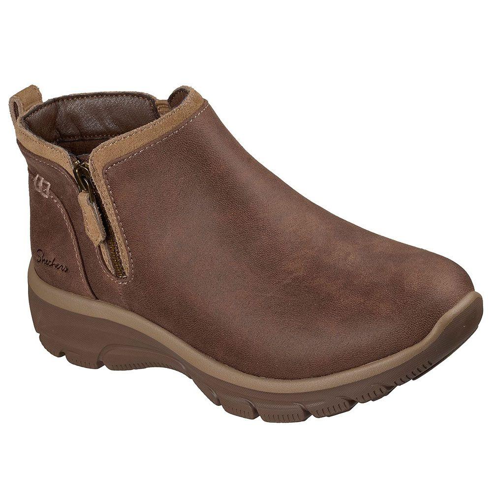Botin Mujer Skechers Easy Going Chocolate 168206-CHOC-2