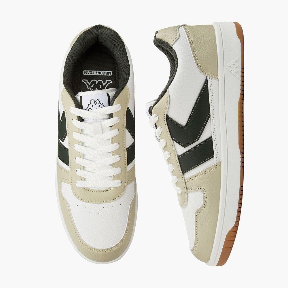 Zapatillas Urbanas Hombre Kappa Logo Karushi Blanco Oyste-4