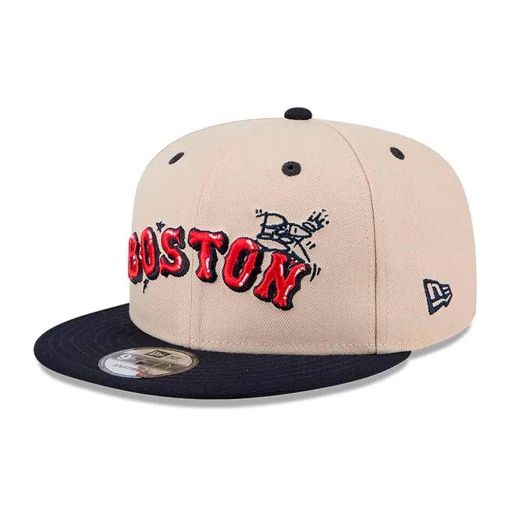 Jockey Gorra New Era Mlb 950 Boston Red Ox Unisex Beige-0