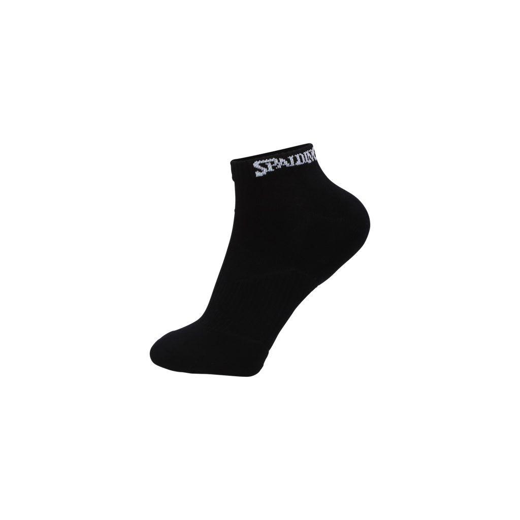 Tripack Calcetines Cortos Tobillos Negros Spalding 35-39-2