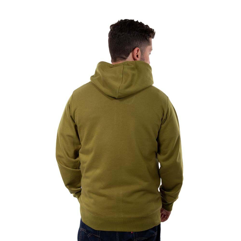 Poleron Hombre Full Zipper Dublog Verde Musgo Hang Loose-2
