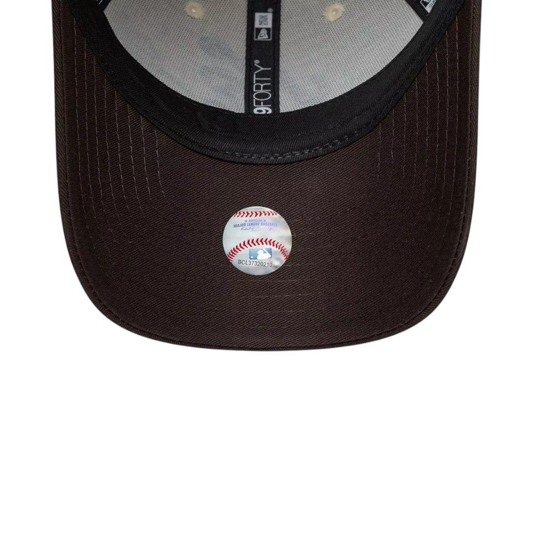 Jockey Gorro New Era Mujer 9FORTY Los Angeles Dodgers Blanco-9