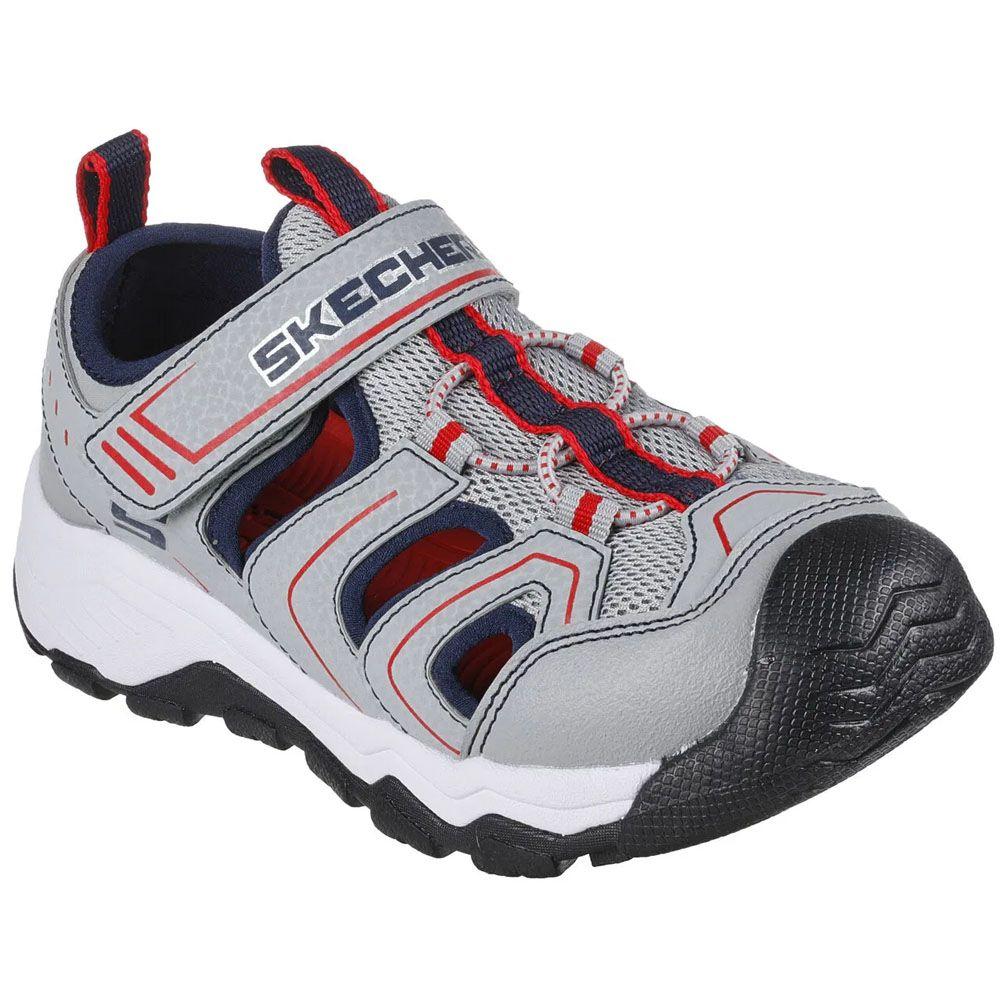 Sandalias Urbanas Niños Skechers Solar Quest Gris-2