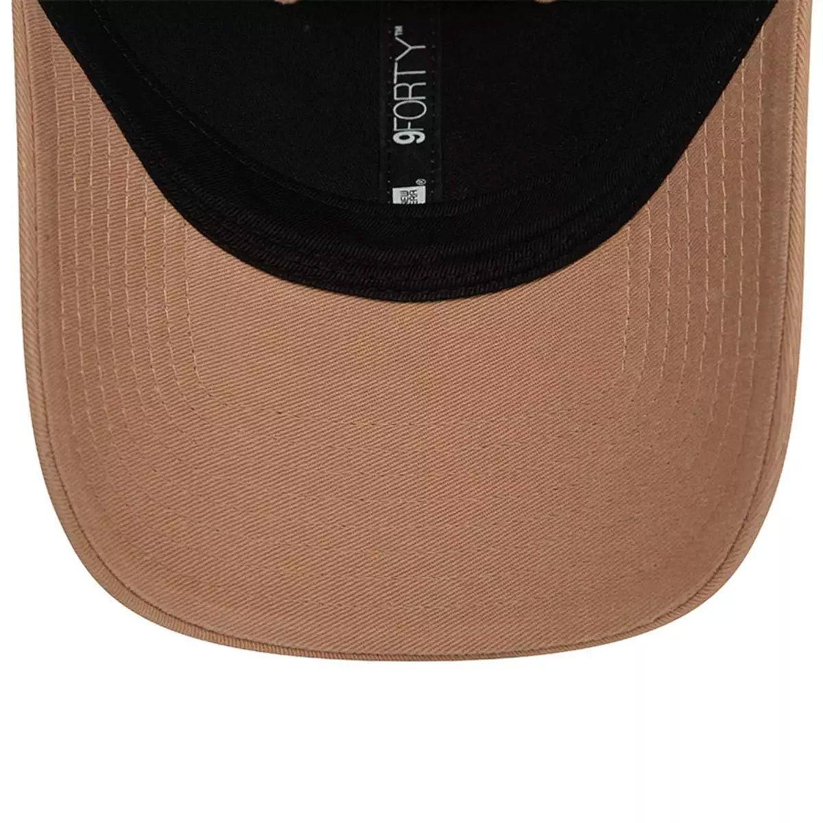 Jockey Gorra New Era 9Forty Los Angeles Dodgers MLB Washed Med Beige-2