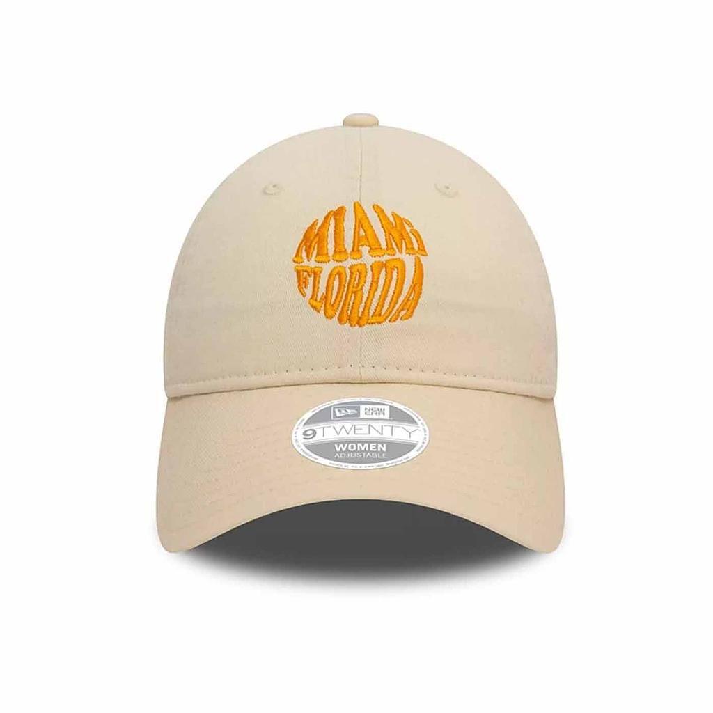 Jockey New Era Mujer 9Twenty Lifestyle Wavy City Beige Women-0
