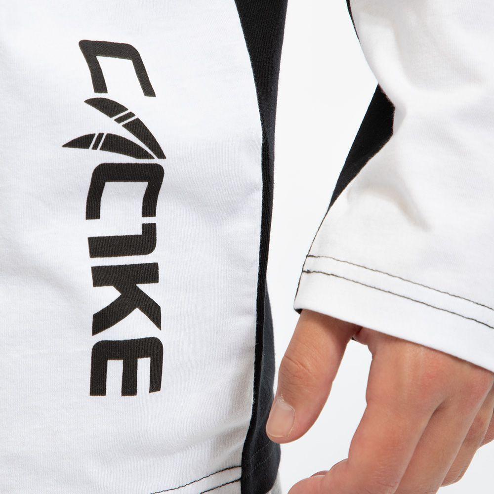 Polera Cac1ke Manga Larga Negro Blanco-4