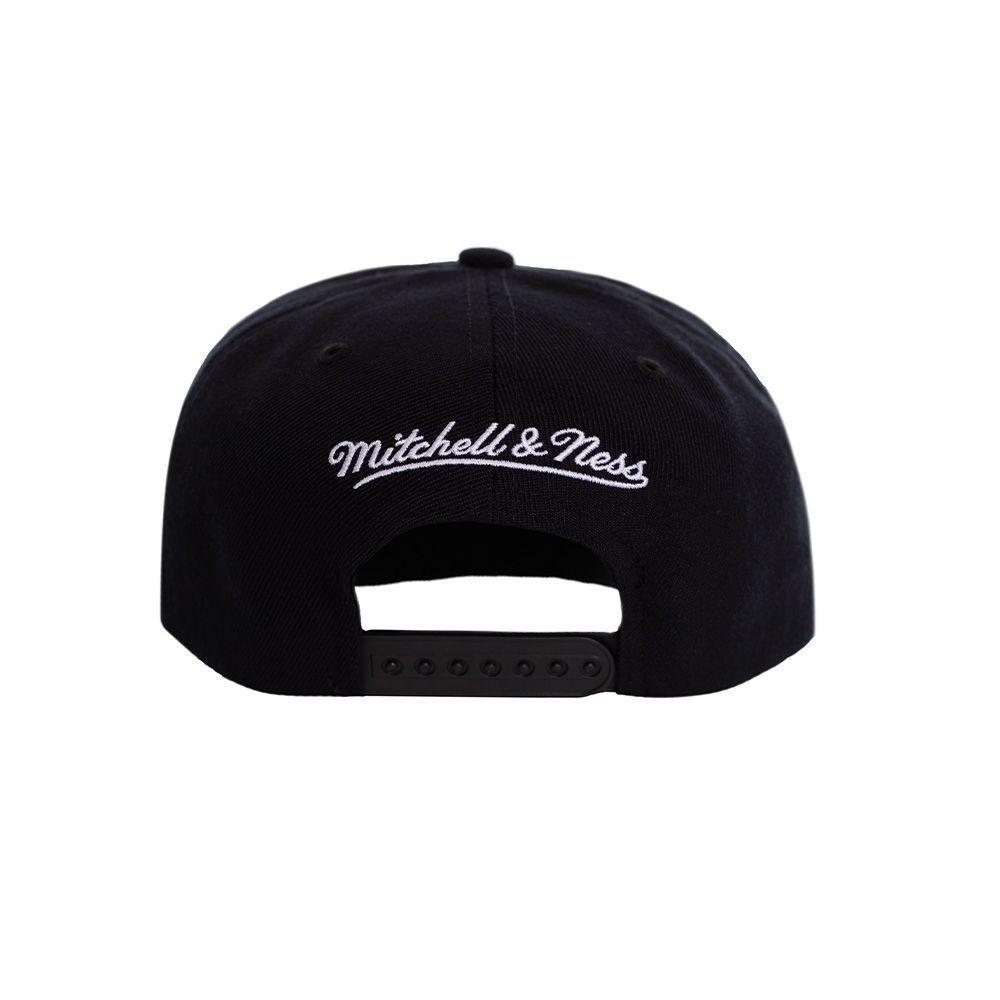 Gorro Team Los Angeles Lakers Visera Plana Negro Mitchell and Ness-2