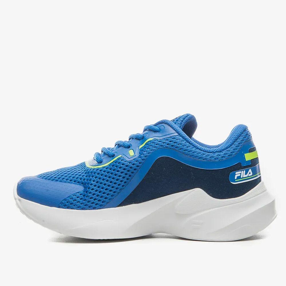 Zapatilla Deportiva Niños Fila Malla Recovery Kids Azul-1