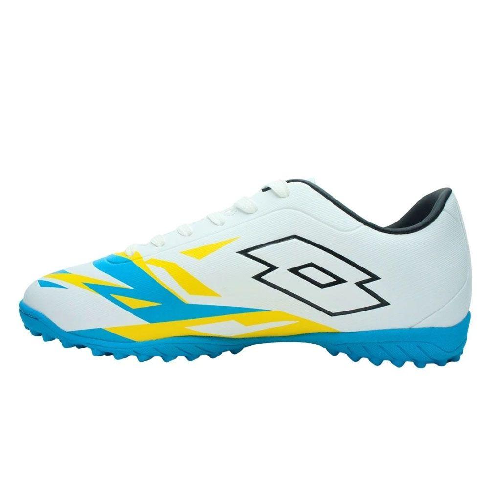 Zapato Baby Fútbol Niño Lotto Siro JR TF Blanco-1