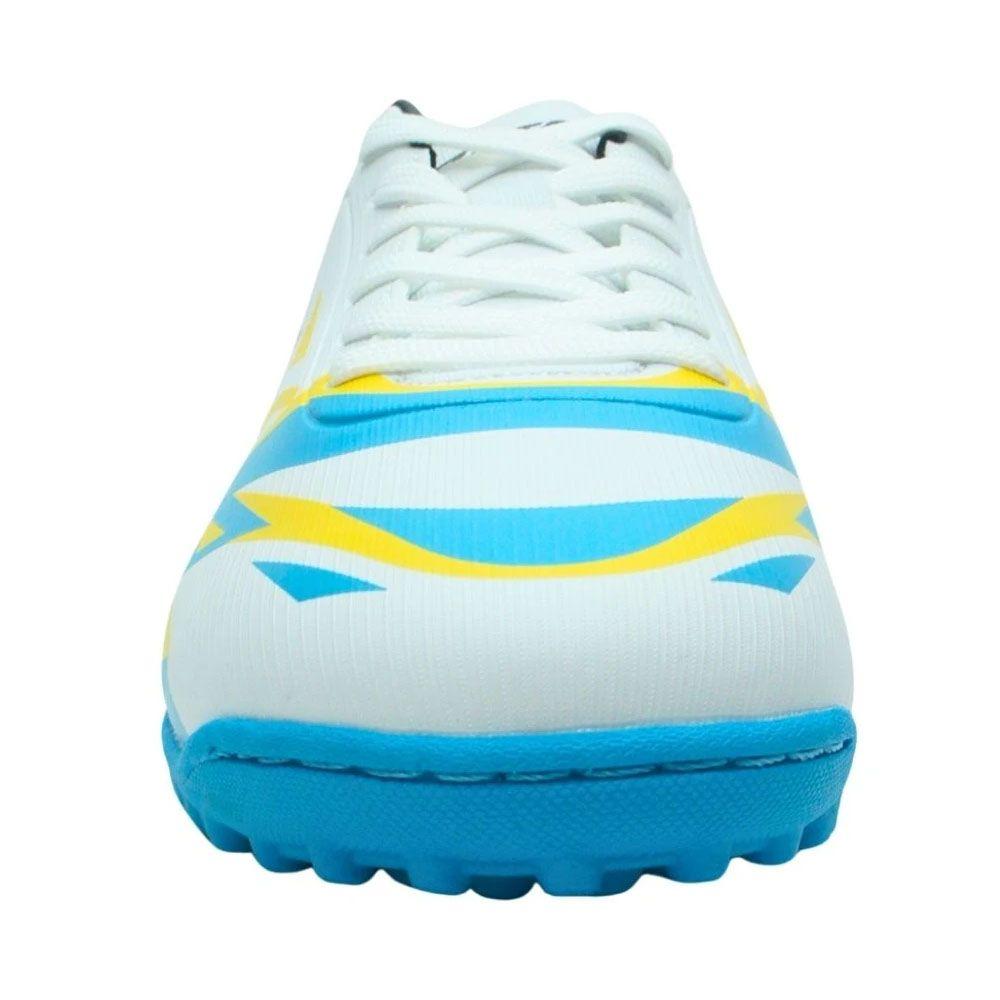 Zapato Baby Fútbol Niño Lotto Siro JR TF Blanco-2
