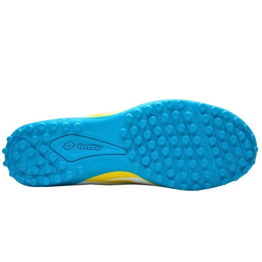 Zapato Baby Fútbol Niño Lotto Siro JR TF Blanco-4
