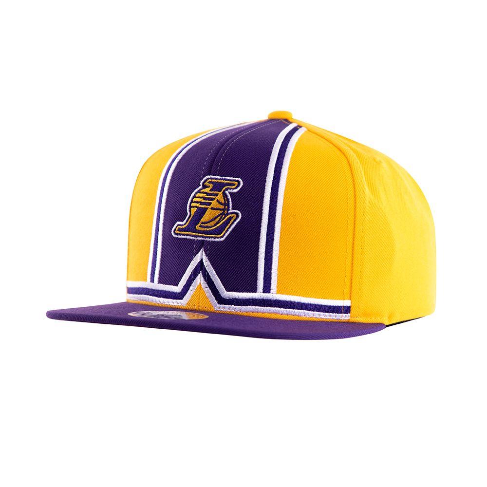 Gorro Angeles Lakers "L" Amarillo Mitchell And Ness-3