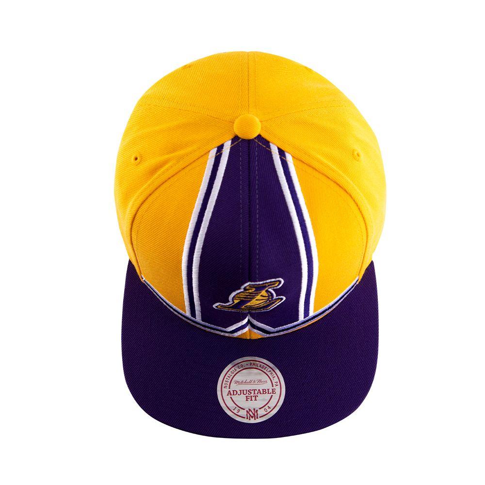 Gorro Angeles Lakers "L" Amarillo Mitchell And Ness-4