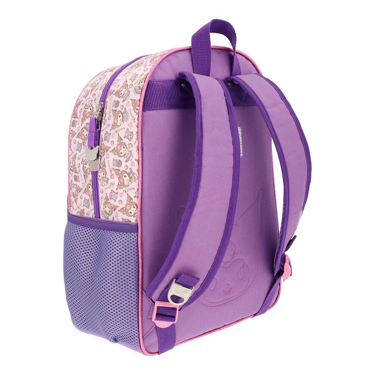 Set Mochilas 3 en 1 Kuromi Infantil Pinky 14L-2