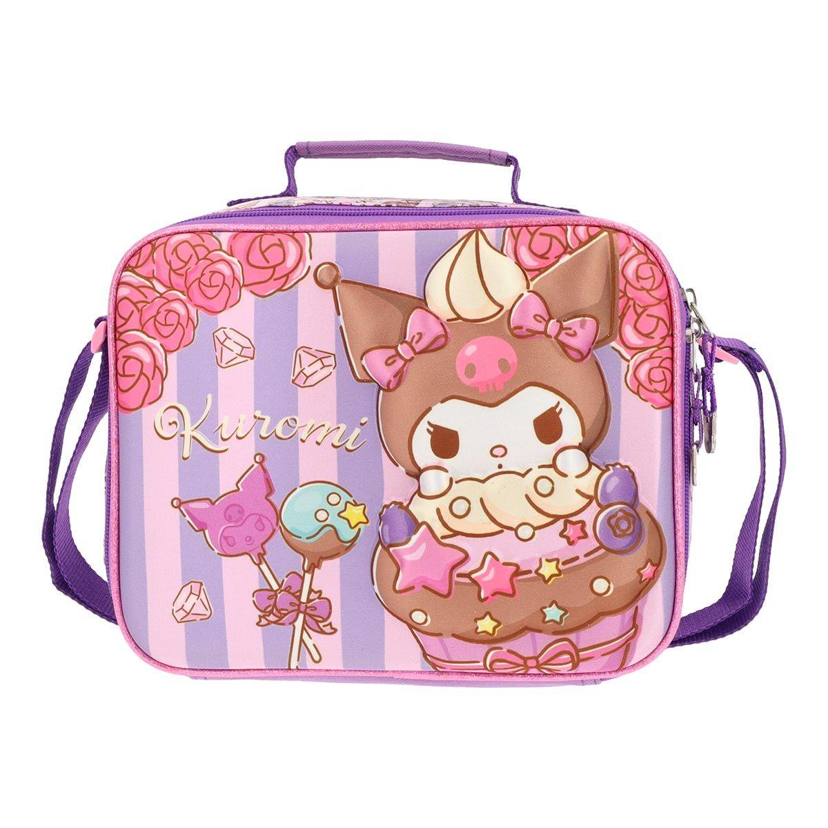 Set Mochilas 3 en 1 Kuromi Infantil Pinky 14L-4