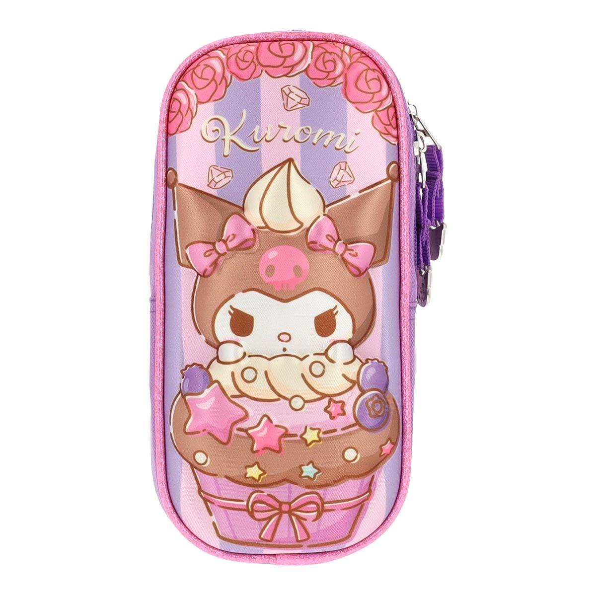 Set Mochilas 3 en 1 Kuromi Infantil Pinky 14L-6