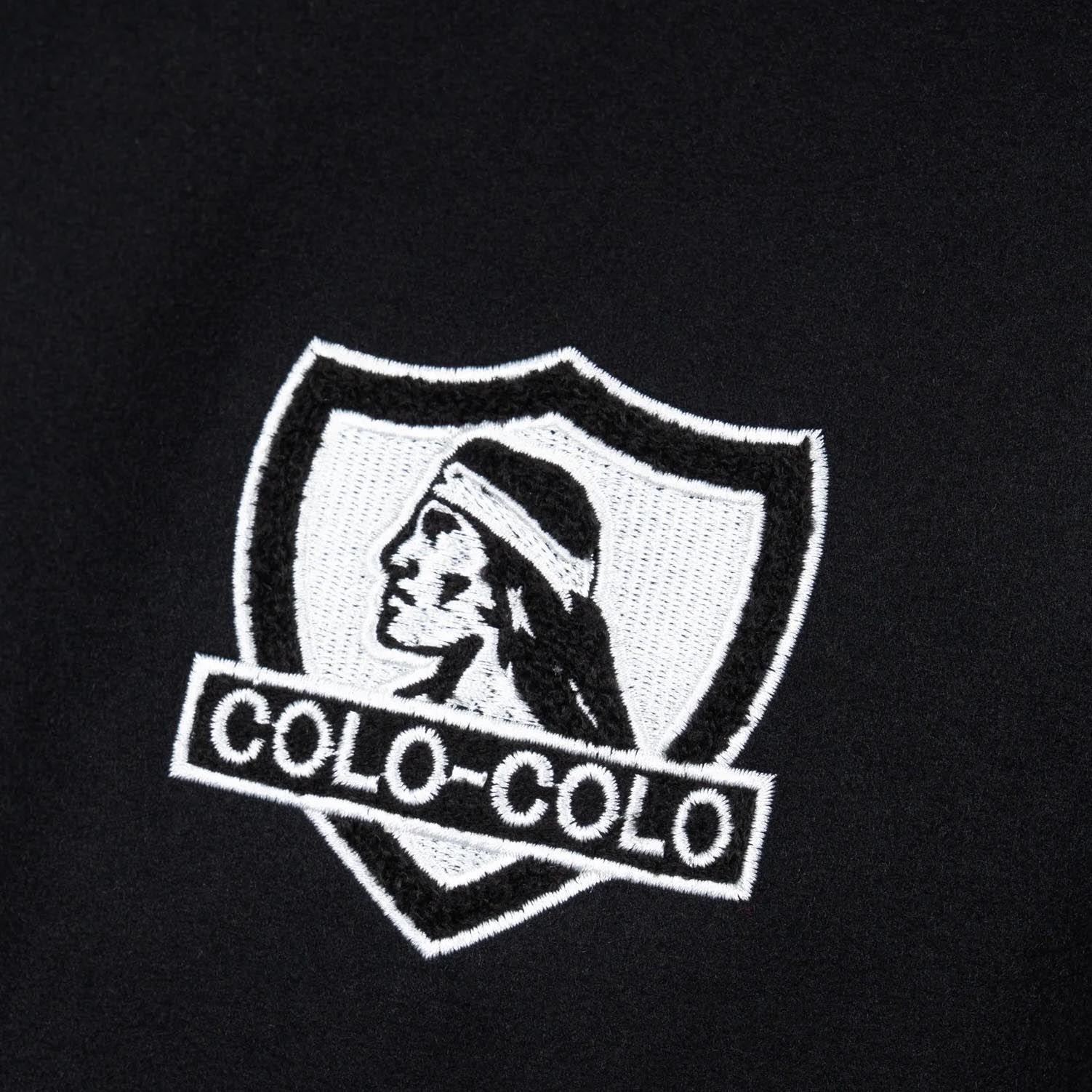 Chaqueta Hombre Colo Colo Urbano Varsity Full Black-2