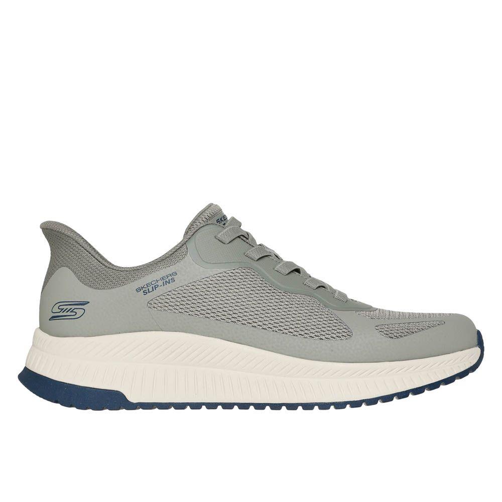 Zapatillas Urbanas Hombre Skecher Bobs Squad 4 Verde-0