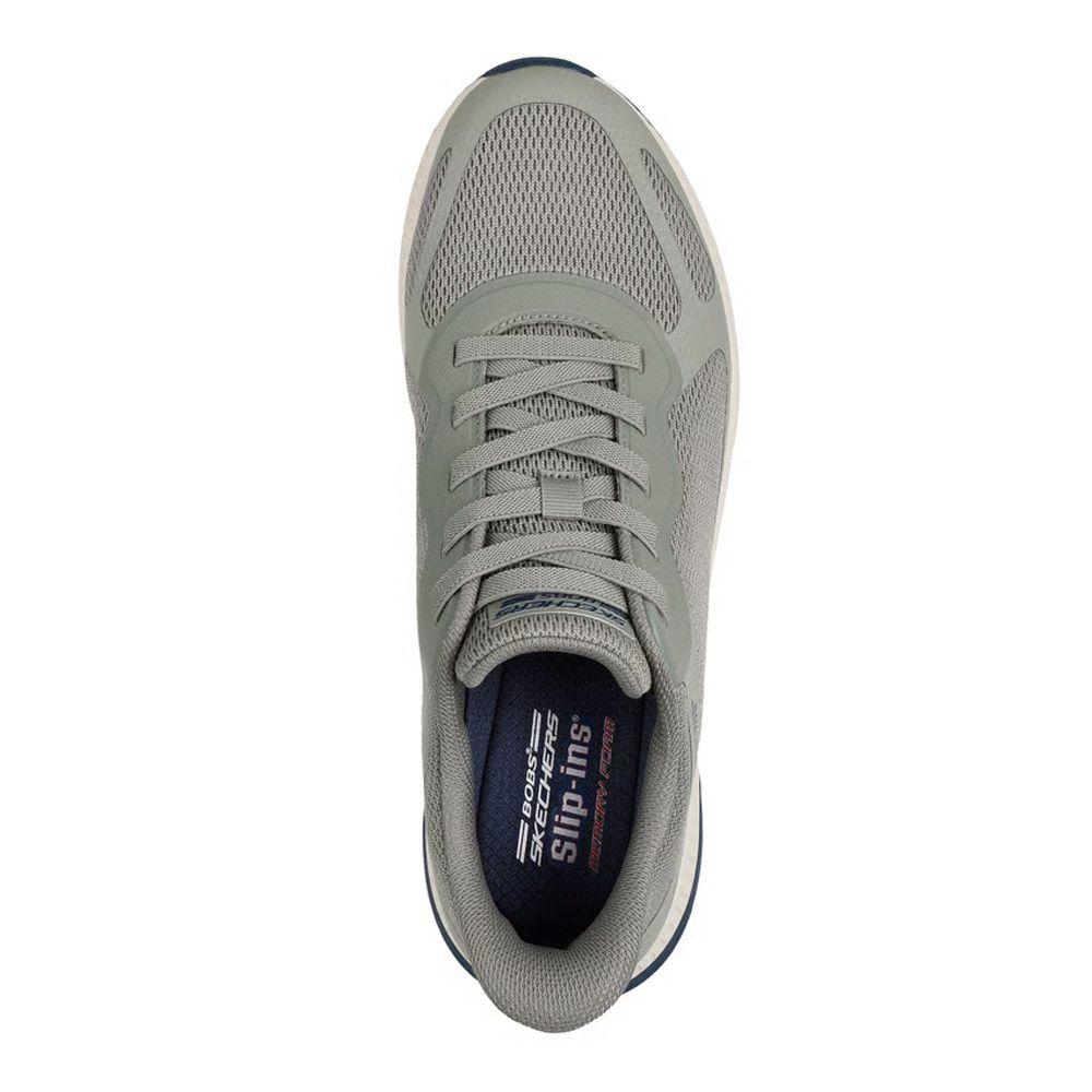 Zapatillas Urbanas Hombre Skecher Bobs Squad 4 Verde-2