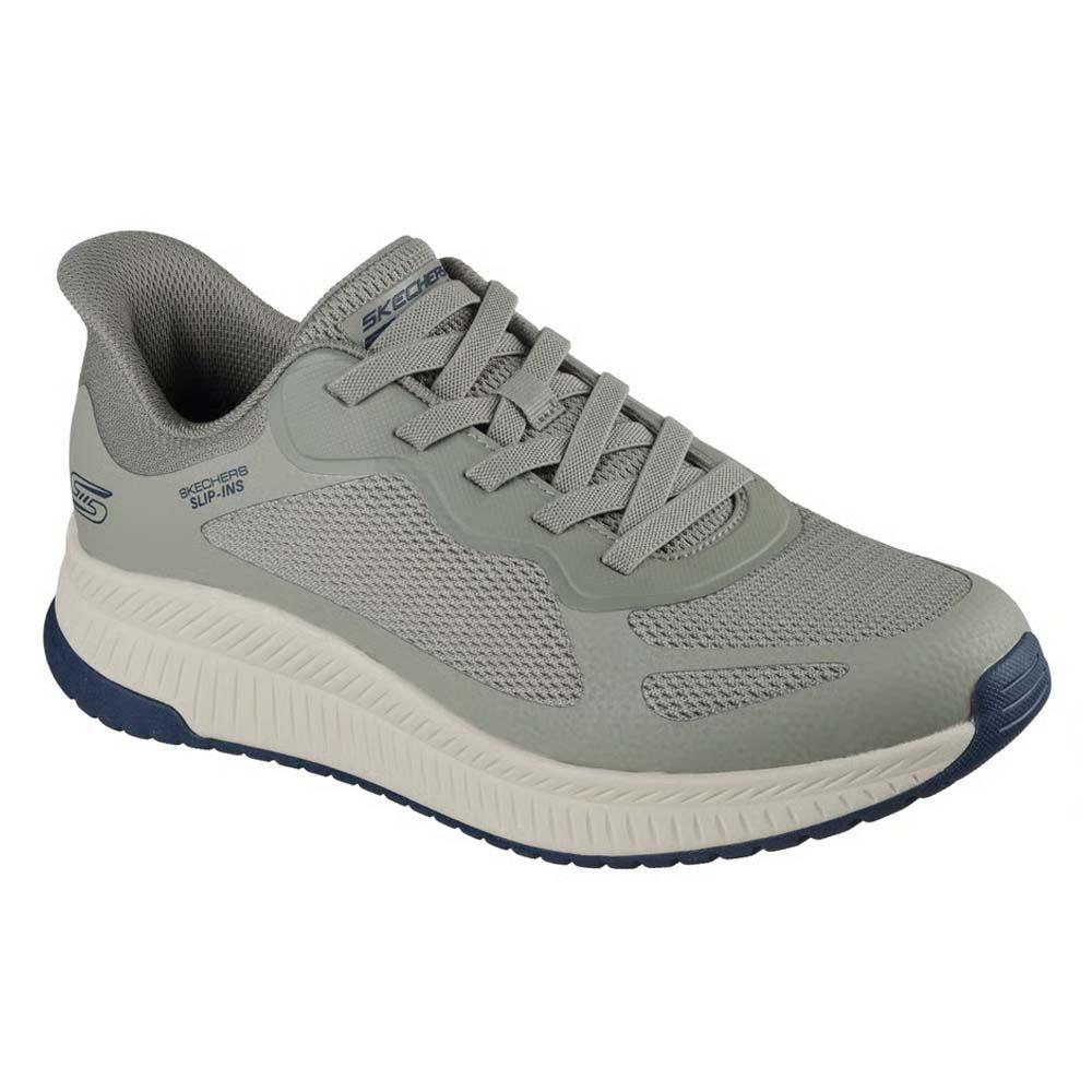 Zapatillas Urbanas Hombre Skecher Bobs Squad 4 Verde-4
