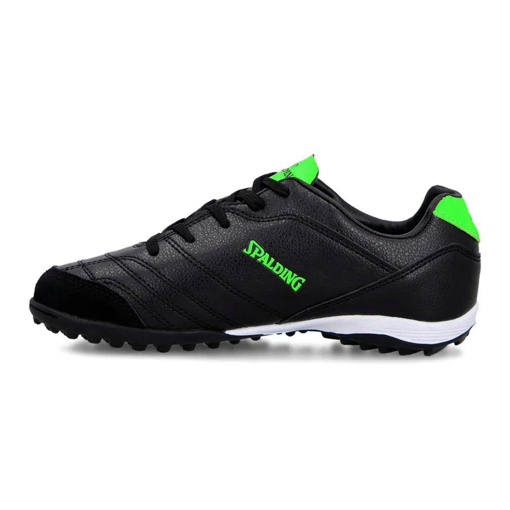 Zapatilla Baby Futbol Tf Infantil Goal Verde Neon-Negro-1