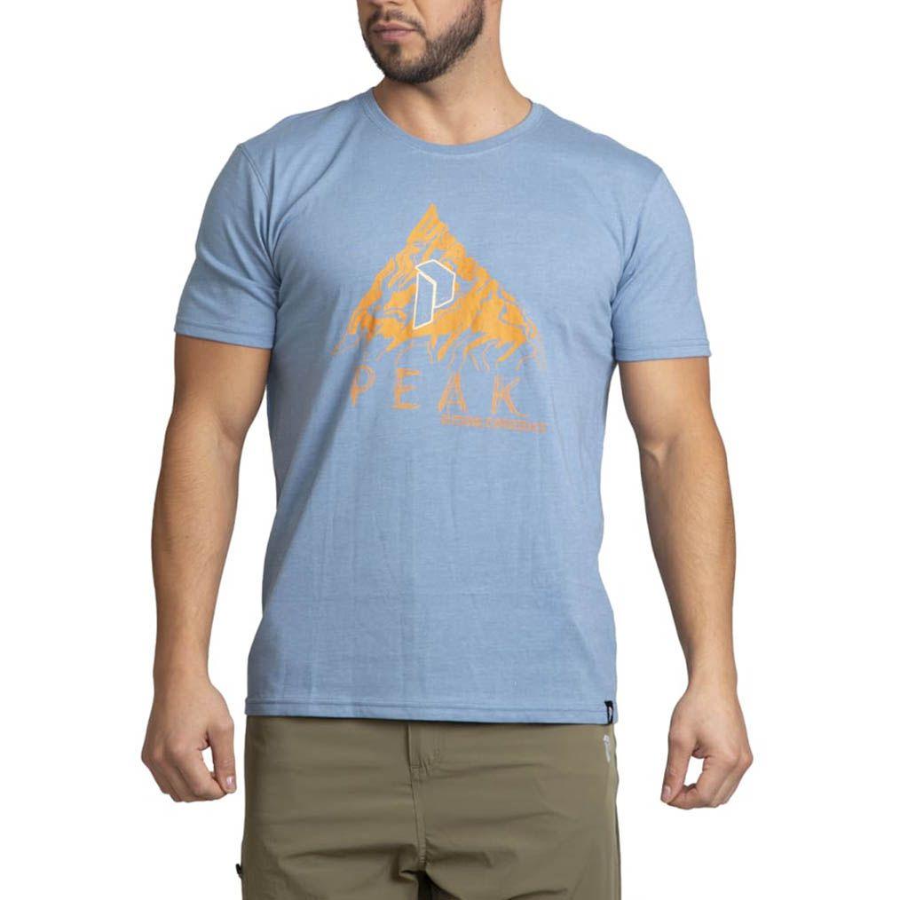 Polera Hombre Peak Performance Tertu Azul-0