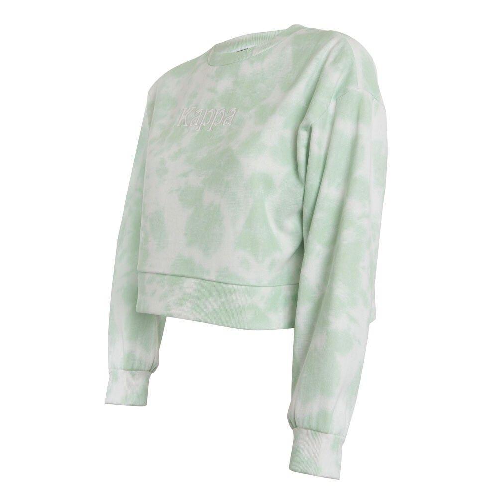 Poleron De Mujer Kappa Crop Smoky Menta-1