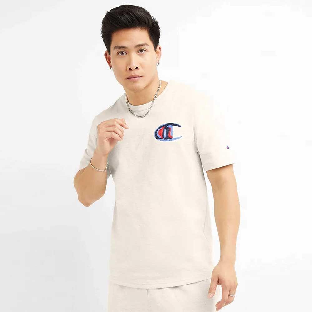 Polera Hombre Champion Heritage Beige-1