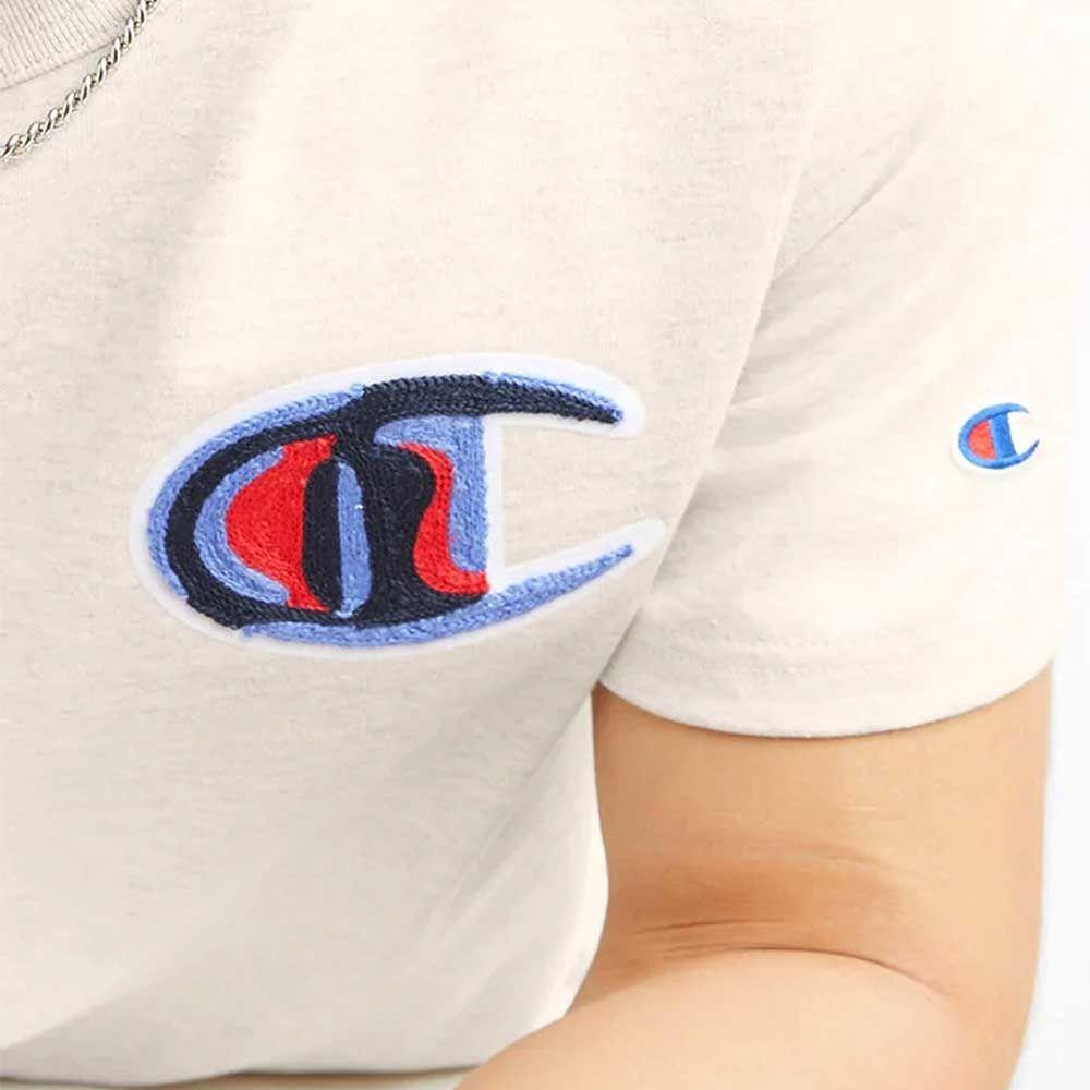 Polera Hombre Champion Heritage Beige-5