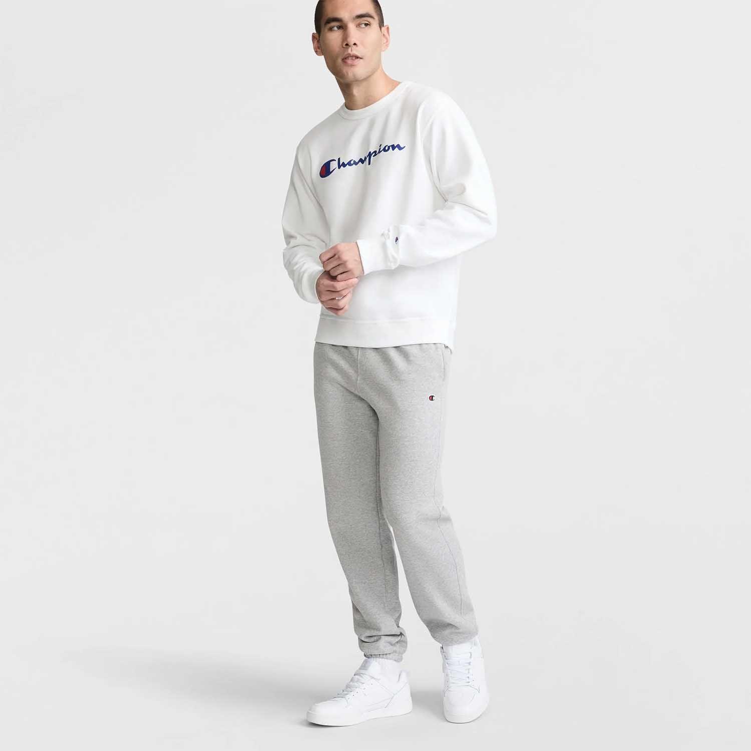 Jogger Hombre Loose Reverse Weave Champion Gris-3