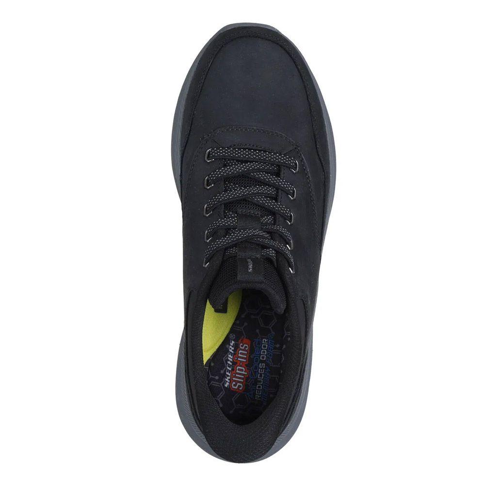 Zapatillas Urbanas Skechers Hombre Pollard-Brax 205338-BLK-2