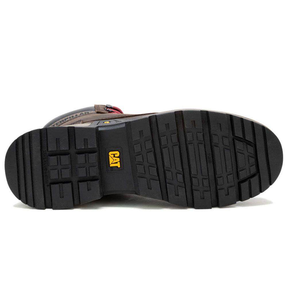 Zapatilla CAT Waterproof Hombre Colorado Expedition Café-3